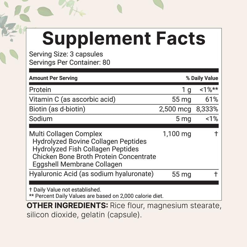 Multi Collagen Complex Capsules